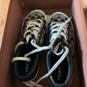 Coach logo sneakers size 7.5